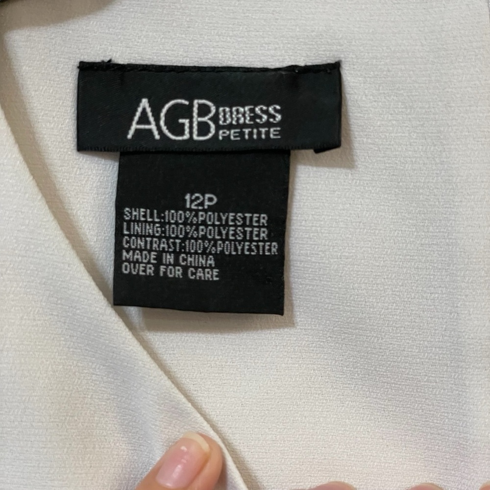 NWOT AGB Dress Petite Color Block Sheath Dress - Picture 5 of 11